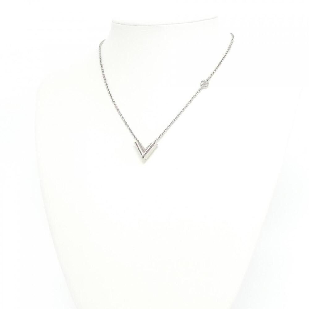 LOUIS VUITTON Silver Necklace - Picture 7 of 7